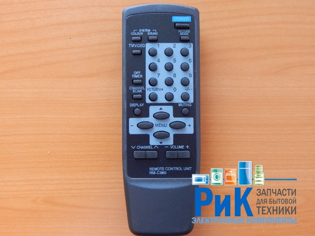 Пульт JVC RM-C360 черный  (TV)
