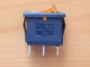 Переключатель KCD1-B2-101N11YB OFF-ON желтый 250V 10A (с подсветкой), фото 2