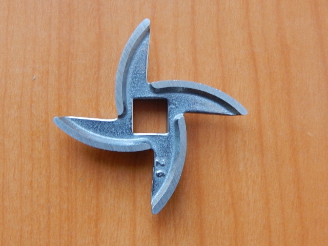 Нож для отечественных мясорубок (647589) под шнек 8x8mm (9999990022)