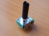 Резистор переменный 6-pin B10K 15x11mm L=20mm стерео лыска  RV112BCF-40-30A-B10K-0C, фото 2