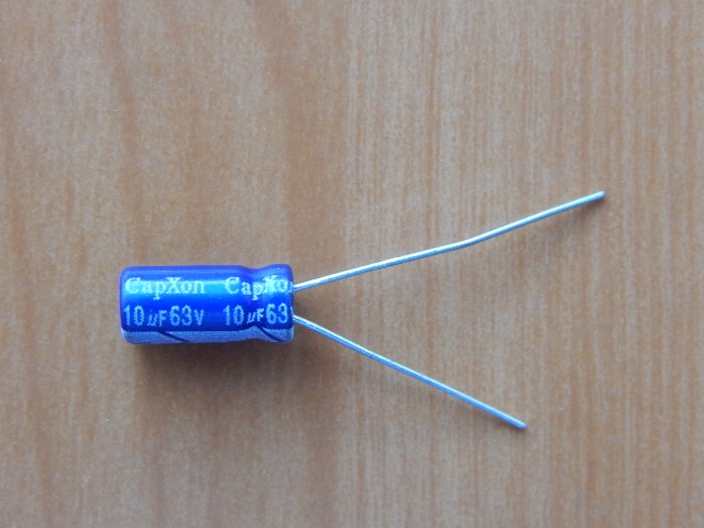 10mkF 63v 85C CapXon GS