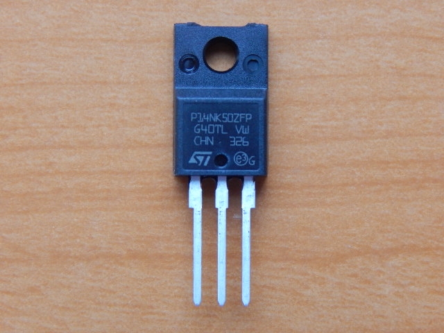 STP14NK50ZFP