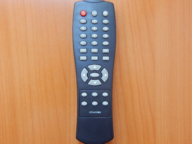 Пульт Erisson, Supra TV CTV-2128U, CTV-2138U (TV)