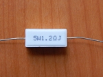Резистор  5w         1.2om (1R2) 5%