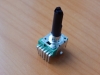 Резистор переменный 6-pin A10K 15x11mm L=20mm стерео лыска  RV112BCF-40-30A-A10K, фото 2