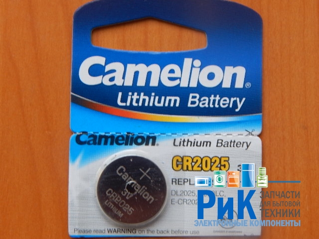 Батарейка Camelion CR2025 Lithium 3v