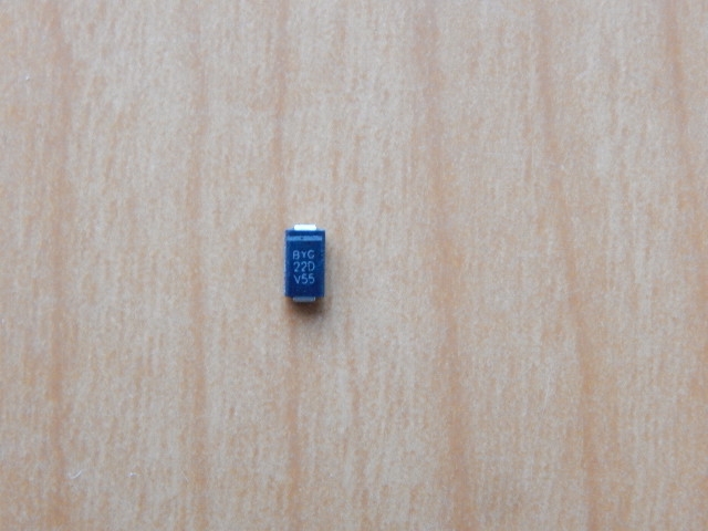 BYG22D (200V, 2A, 25ns) SMD