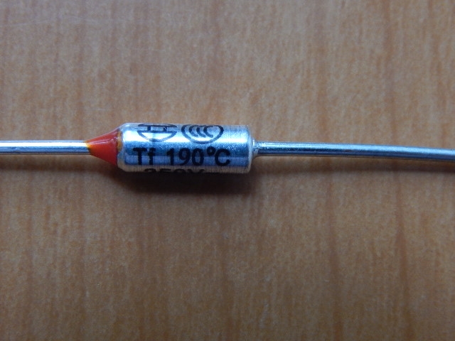 Термопредохранитель RY-01 190C 15A