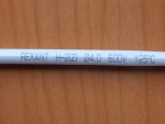 Термоусадочная трубка  4.0/2.0 белая 1m  20-4001