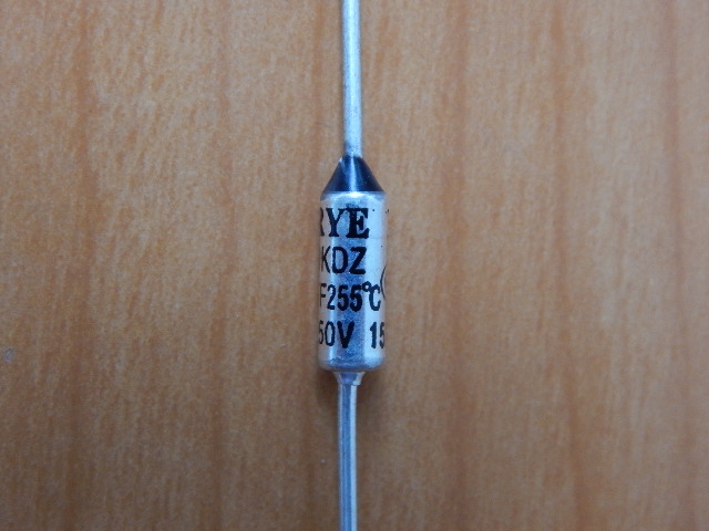 Термопредохранитель RY-01 255C 15A