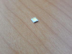 Светодиод SMD 3528 белый 3-3.4V 400mA  GM2BC4ZH1GEM (одинаковые контакты)