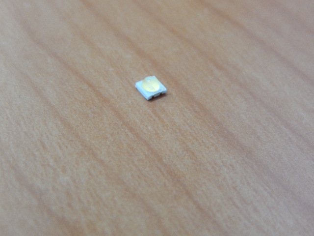 Светодиод SMD 3528 белый 3-3.4V 400mA  GM2BC4ZH1GEM (одинаковые контакты)