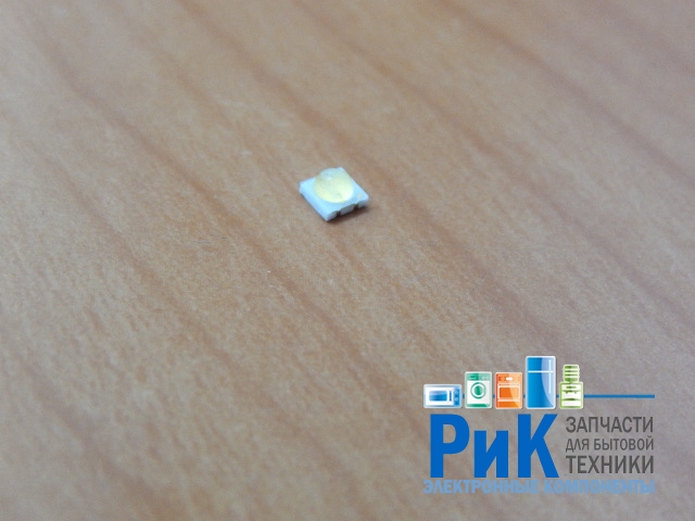 Светодиод SMD 3528 белый 3-3.4V 400mA  GM2BC4ZH1GEM (одинаковые контакты)