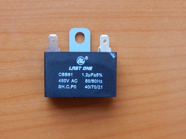 CBB61 1.2mkF 450v (клеммы)