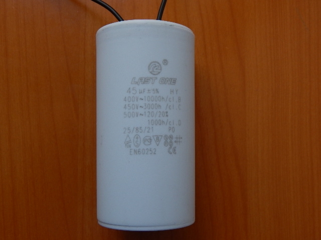 CBB60 45mkF 450v (гибкие выводы)