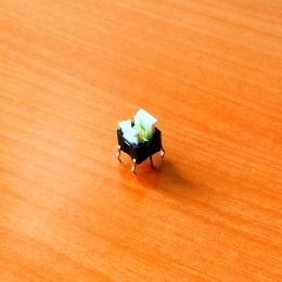 Кнопка 4-pin 6x6mm L=3mm с белой подсветкой (№98w)