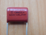 CAP  1.0mkF  630V 10% (105) (JFB)