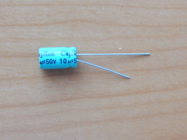 10mkF 50v 85C CapXon NP (неполярный)