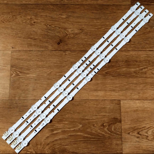 Подсветка LED TV Samsung 4 планки по 650mm 7линз (3V) D4GE-320DC1-R2 32"