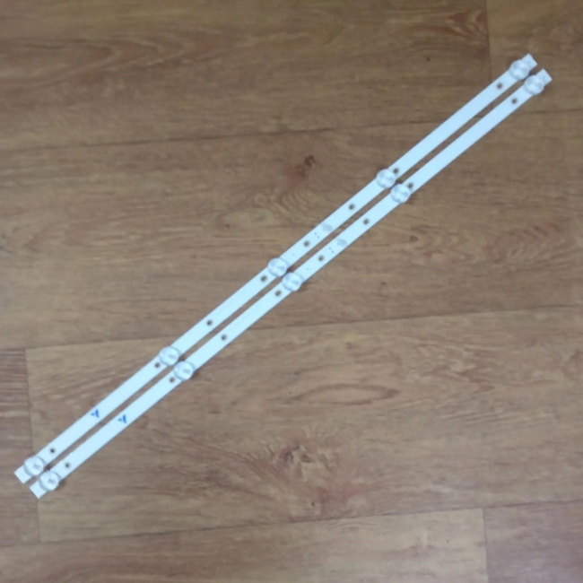 Подсветка LED TV Erisson, TCL 2 планки по 563mm 5линз (6V) KJ32D05-ZC62AG-03 32"