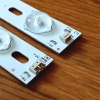 Подсветка LED TV DNS, Supra, Konka 8 планок (4 по 414mm + 4 по 435mm) 6линз (6V)  KL42GT618 42", фото 3