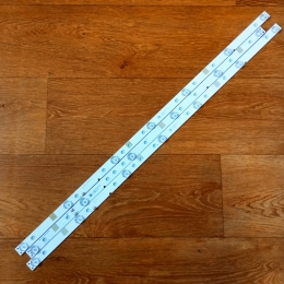 Подсветка LED TV Akai, Erisson 3 планки (2 x 732mm 7линз + 1 x 685mm 6линз) (6V) MS-L1136L/R V3 39"