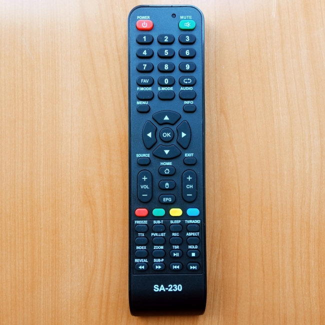 Пульт Telefunken, Harper, Olto, Skyline SA-230 HOME  (TV)