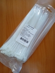 Стяжка кабельная 4.8mm x 200mm (100 шт.) белая